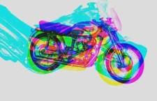 A4 Photo Ducati 250 Diana