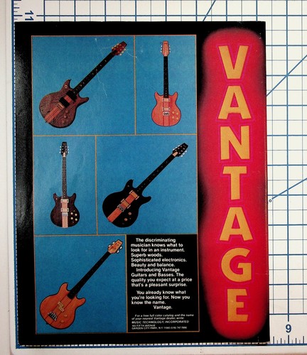Vintage vantage guitars - vantage, &