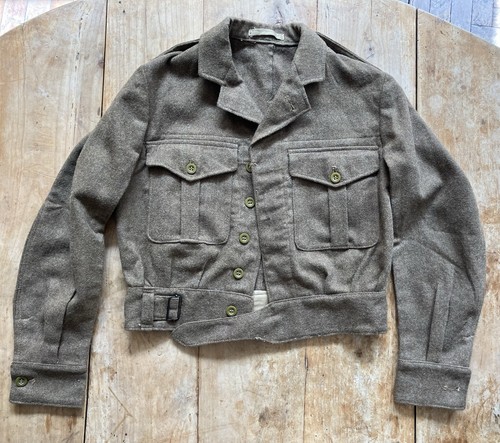 Vintage wool khaki british - vintage,
