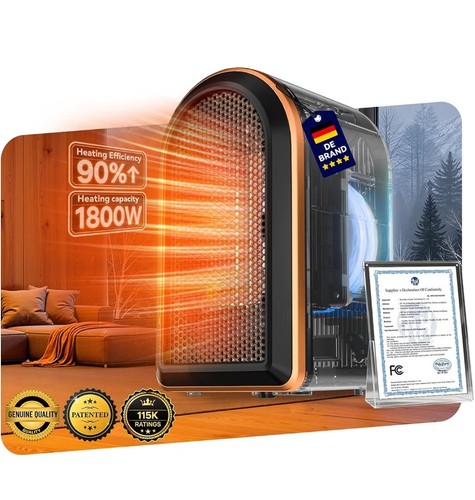 New upgraded electric heater - upgraded,