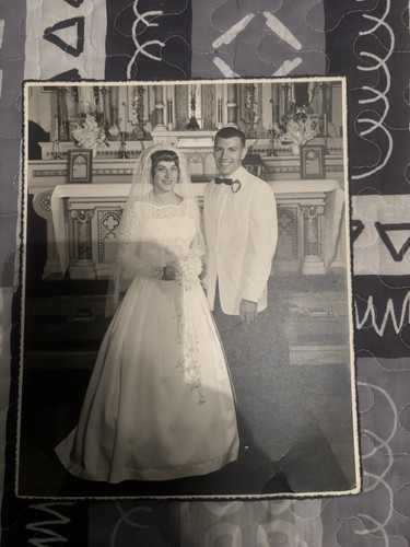 Wedding real photo - real, postcard