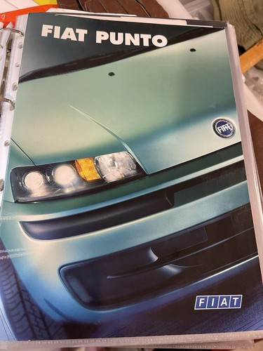 Fiat punto brochure 1999 - 1999, 1.2
