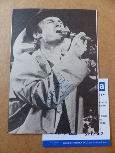 Genesis phil collins signed - genesis,