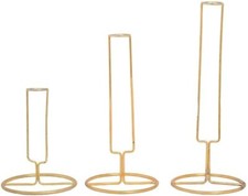 3 Metal Tealight Candle Stick
