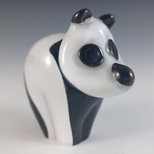 LABELLED Wedgwood Glass Panda
