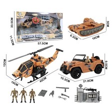 Military Base Toy Set with