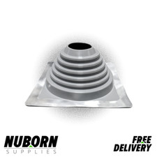 Roof Flashing High Temp - 101-178mm Pipe, 280x280 Base, Flue, Weather Seal