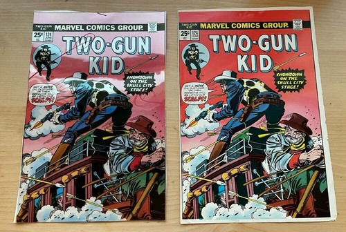 Two gun kid 124 cover - #124, art