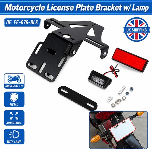 Motorbike rear plate - motorbike, mount