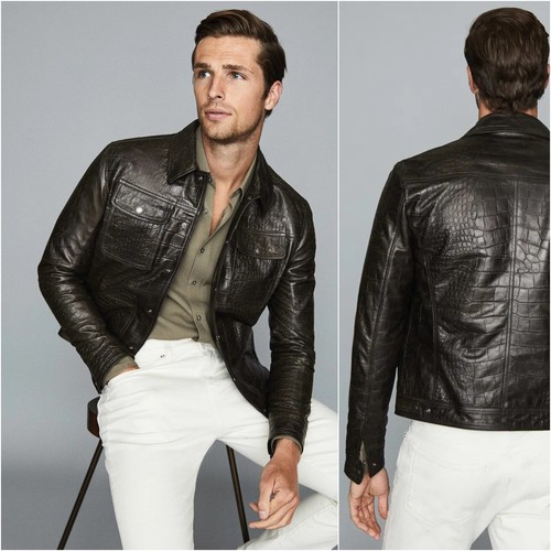 Reiss men antigua - antigua, croc