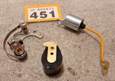 VANDEN PLAS PRINCESS 1300 ROTOR ARM, POINTS & CONDENSER