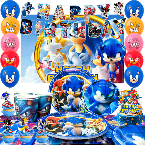 Sonic party decoration - decoration,