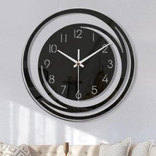 Modern Wall Clock Clock Decorative Silent for Bedroom Living Room Decoration *