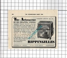 Rippingilles Ltd Birmingham-  1948 Small Advert