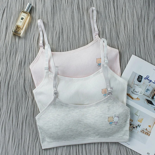 Girls cotton training - girls, bra