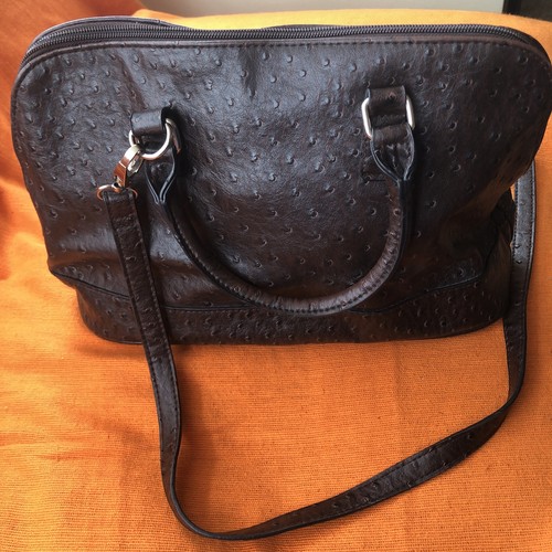 Bueno faux ostrich leather - ostrich,