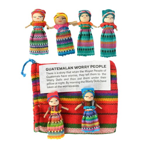 Worry dolls a bag - 6,