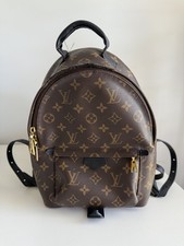 2019 Louis Vuitton Palm Springs Backpack PM Brown Canvas Monogram