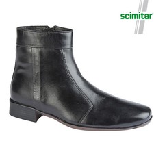 Scimitar Mens Boots Black Soft