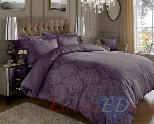 Luxury damask jacquard duvet - damask,