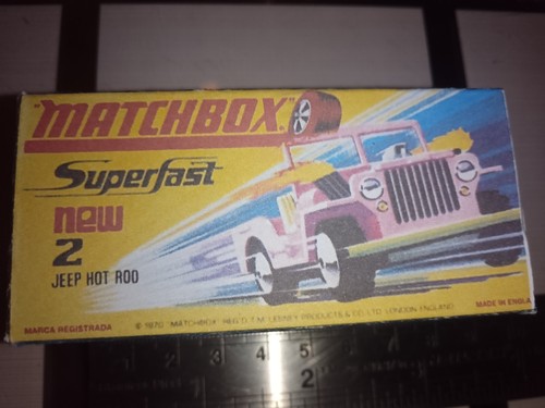 Matchbox no2 jeep - no2, rod