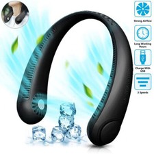 Portable Neck Fan 3Speed USB
