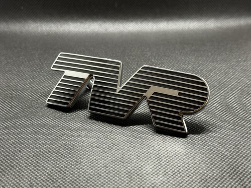 Tvr bonnet badge - -, chrome