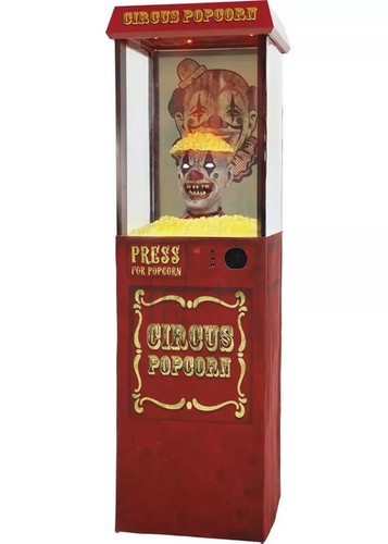 Large scary circus popcorn - scary,