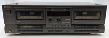 Technics RS-TR313 - Double Cassette Tape Deck  (Each) (Black)