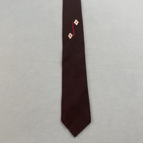 Vtg 50s pilgrim skinny tie - pilgrim,