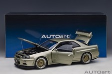 AUTOart 1 18 Nissan Skyline GT-R (R34) V-Spec II Nur with BBS LM wheels (77405) 