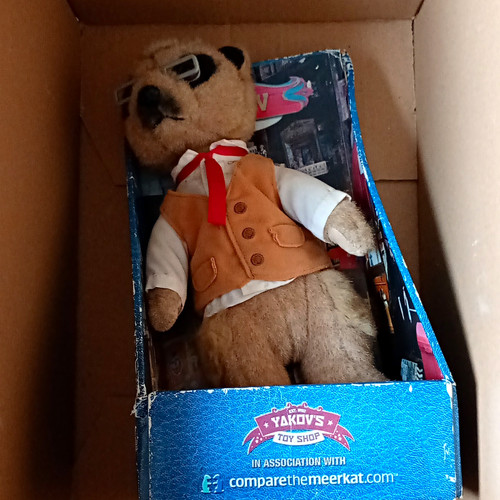 Meerkat plush soft - meerkat,