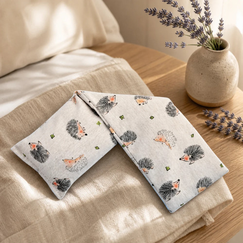 Lavender wheat bag hedgehogs - wheat,