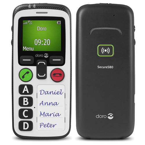 Doro secure 580 mobile phone - mobile,