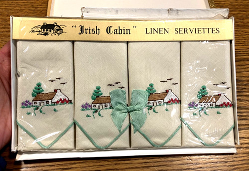 Vintage irish cabin - irish,