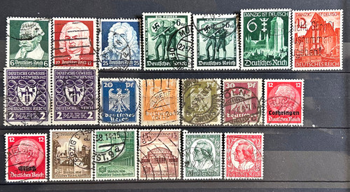 German stamps lot - -, old