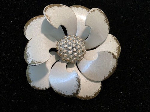 Vintage mod era enamel - vintage, "mod