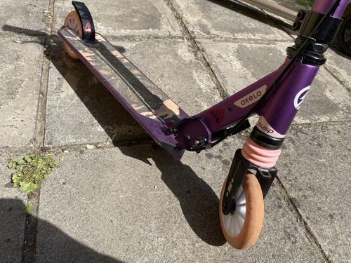 Oxelo foldable scooter - foldable,