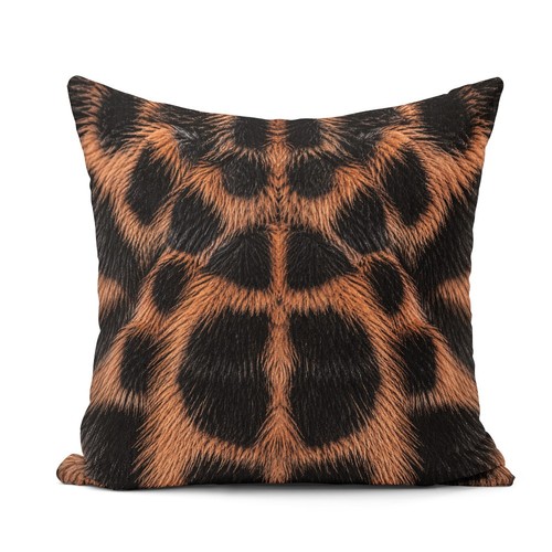 Tarantula print cushion wild - tarantula,