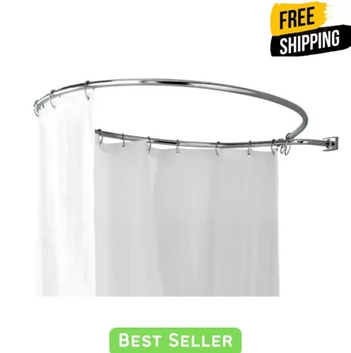 Home round shower rail - home,