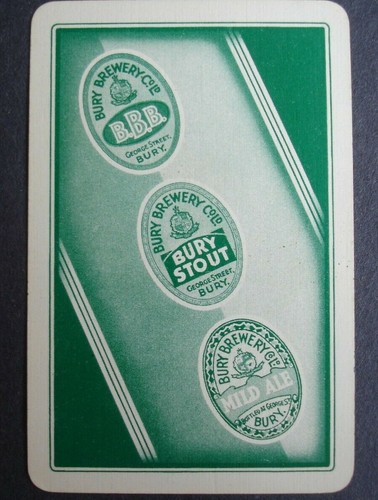 Single playing card - playing, bury