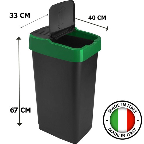 Plastic swing bin recycle - recycle, bins