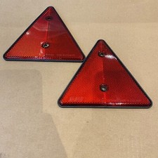 2 x REFLECTIVE TRIANGLES FOR