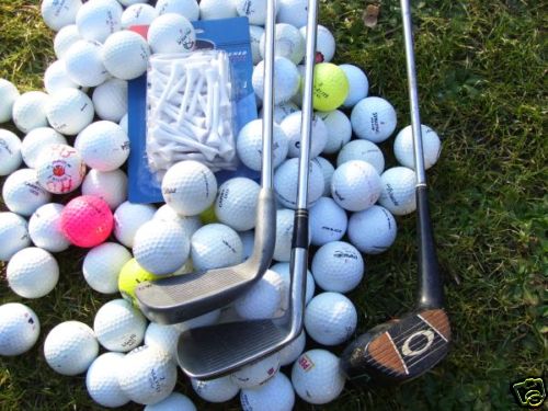 Golf clubs 100 balls - +,