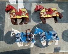 4 Horses Medieval Knights