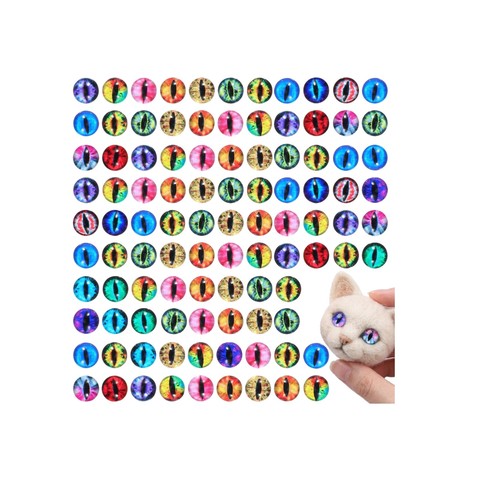 100 pieces 6mm - 100, glass