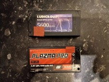 2 Lipo Shorty Batteries 2s RC Car for 1:10 tamiya etc. plasma pro ludicrous 5600