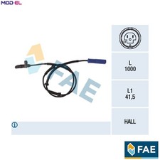 SENSOR WHEEL SPEED 78076 FOR