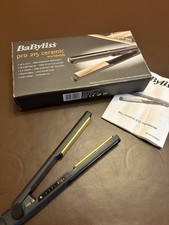 BaByliss Pro 215 Ceramic Hair Straighteners, With Box, Used Few Times, Exc Cond