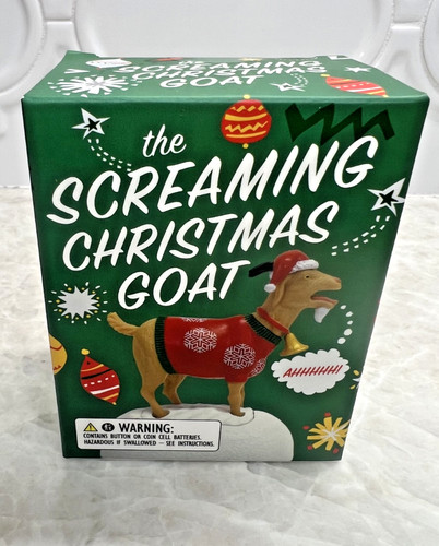 The screaming christmas goat - christmas,
